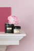 Pink Slip No.220 by Little Greene, detail with China Clay No.1