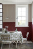 Rolling Fog - Dark No.160 by Little Greene, room setting with Arras No.316