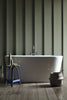 Mambo No.112 by Little Greene, room setting with Sage Green No.80