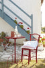 Shallows No.223 by Little Greene, room setting with Etruria No.326 and Bronze Red No.15