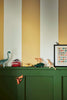 Silent White - Mid No.330 by Little Greene, room setting with Yellow-Pink No.46 and Hopper No.297