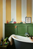 Silent White - Mid No.330 by Little Greene, room setting with Yellow-Pink No.46 and Hopper No.297