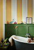 Silent White - Mid No.330 by Little Greene, room setting with Yellow-Pink No.46 and Hopper No.297