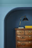 Tivoli No.206 by Little Greene, detail with Woad No.251 and Blue Verditer No.104