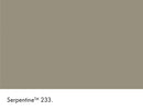 Serpentine No.233 colour swatch with name
