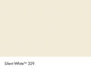 Silent White No.329 colour swatch with name