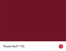 Theatre Red No.192 colour swatch with name
