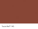 Tuscan Red No.140 colour swatch with name