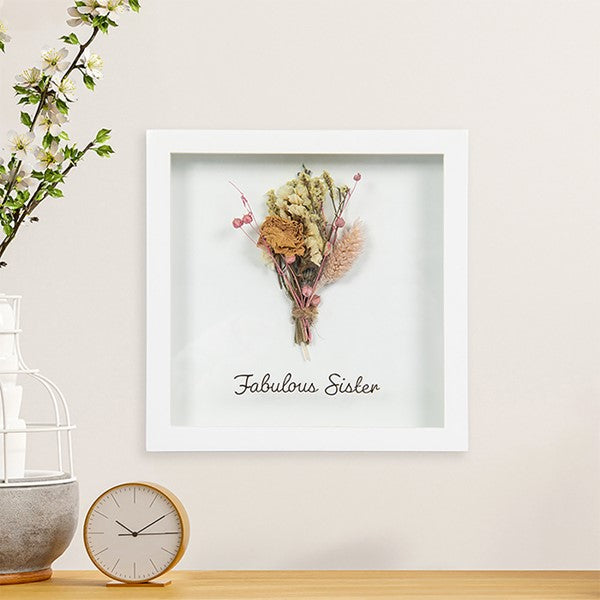 Love Bouquet Plaque Sister