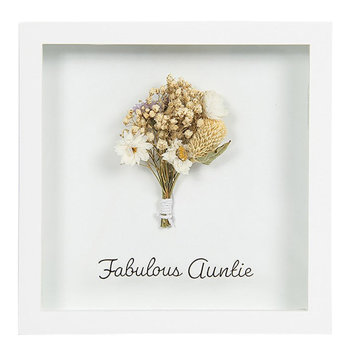Love Bouquet Plaque Auntie