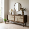 Barrali Smoked Oak Sideboard – 180cm