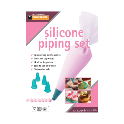 Silicone Piping Set: Craft Pastry Masterpieces with the Precision of Premium Silicone.