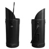 Add a touch of elegance and practicality to your space with the Black Match Holder, a convenient way to keep your matches handy.