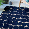 Scion Little Lohko 124208 Indigo Blue Rug