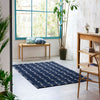 Scion Little Lohko 124208 Indigo Blue Rug