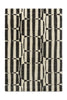 Scion Lohko Stripe 123105 Charcoal Grey Rug