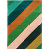 Harlequin Sherbet Stripe Emerald Amber 144417 Rug