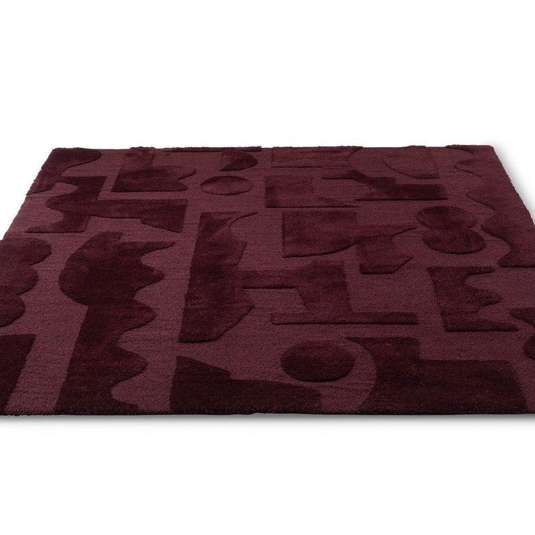Brink & Campman Mural Rug Burgundy 121100