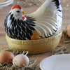 Organize your eggs in style with the Mason Cash Mother Hen Nest, a ceramic holder featuring an endearing hen design.