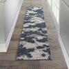 Nourison Zermatt Rug 01 Blue Grey - Runner