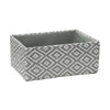 Argyle Rectangular Paper Storage Basket Set of 2
