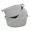 Edison Rope Storage Baskets Set of 3