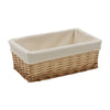 Acacia Rectangular Willow Storage Basket Set of 3
