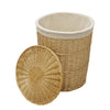 Acacia Round Willow Laundry Basket- Large