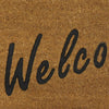 Embossed Rubber Coir - Welcome