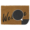 Embossed Rubber Coir - Welcome