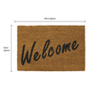 Embossed Rubber Coir - Welcome