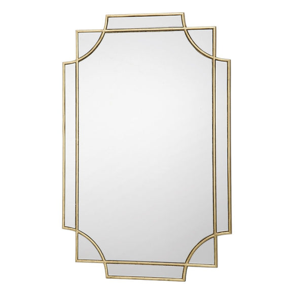 Guapo Rectangle Mirror Gold