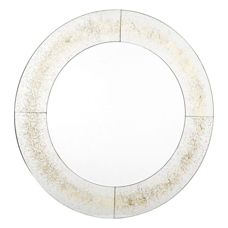Ophidian Round Mirror