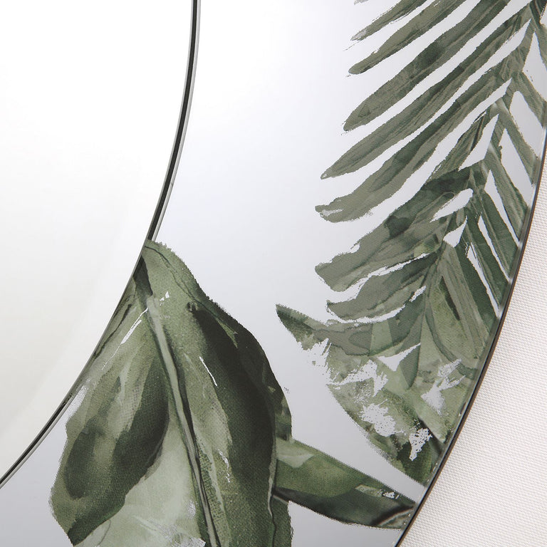 Syagrus Round Mirror