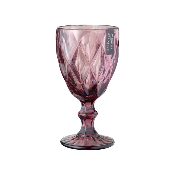 Amethyst Gemstone Wine Glass: Elevate Your Wine Experience with Opulence and Precision, Perfect for Savoring Every Sip.