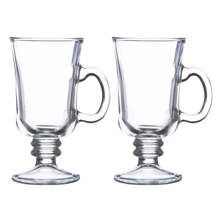 Set Of 2 Irish Coffee Glasses 23cl