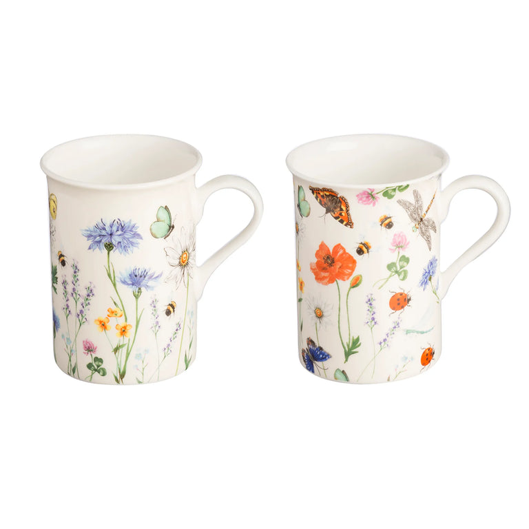 Assorted Hedgerow Bone China Mug 30cl