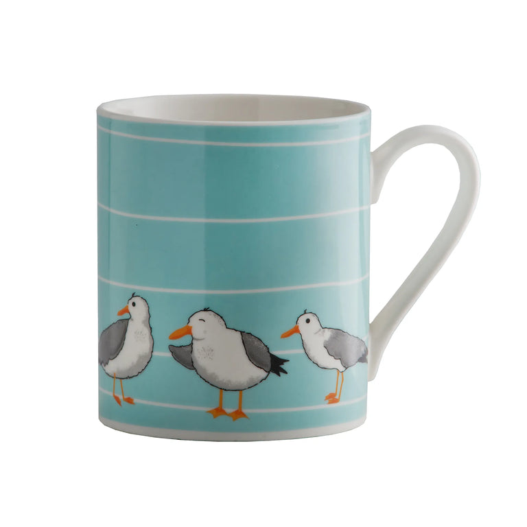 Assorted Fine China Mug Sea Birds 38cl