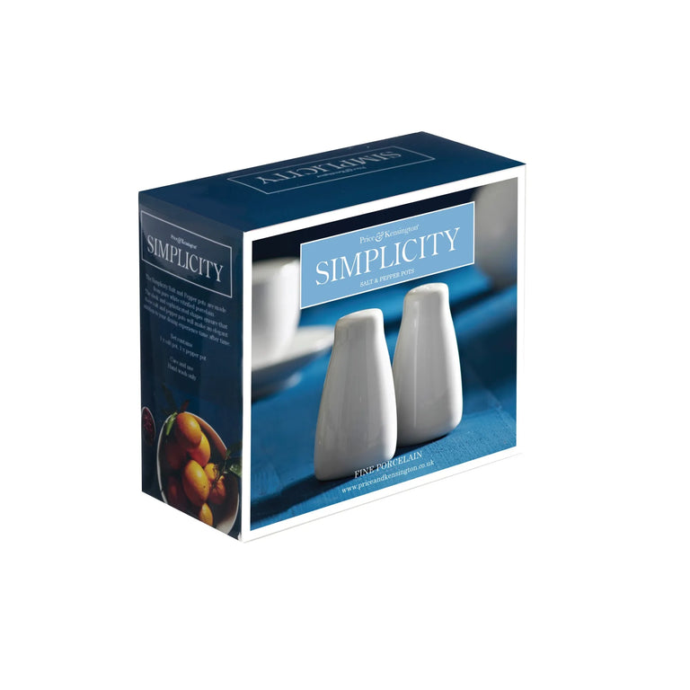 Simplicity Salt And Pepper Pots