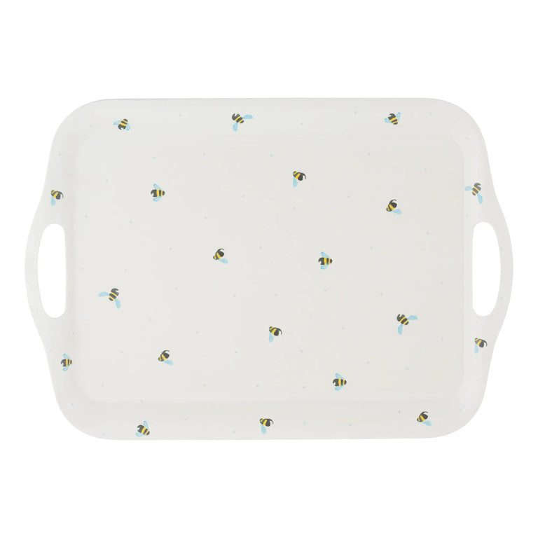 Sweet Bee Bamboo Tray Medium