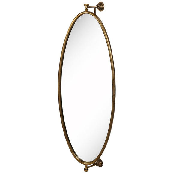 Fern Cottage Gold Swivel Mirror