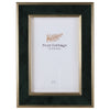 Fern Cottage Green Velvet with Gold Photo Frame 4 x 6