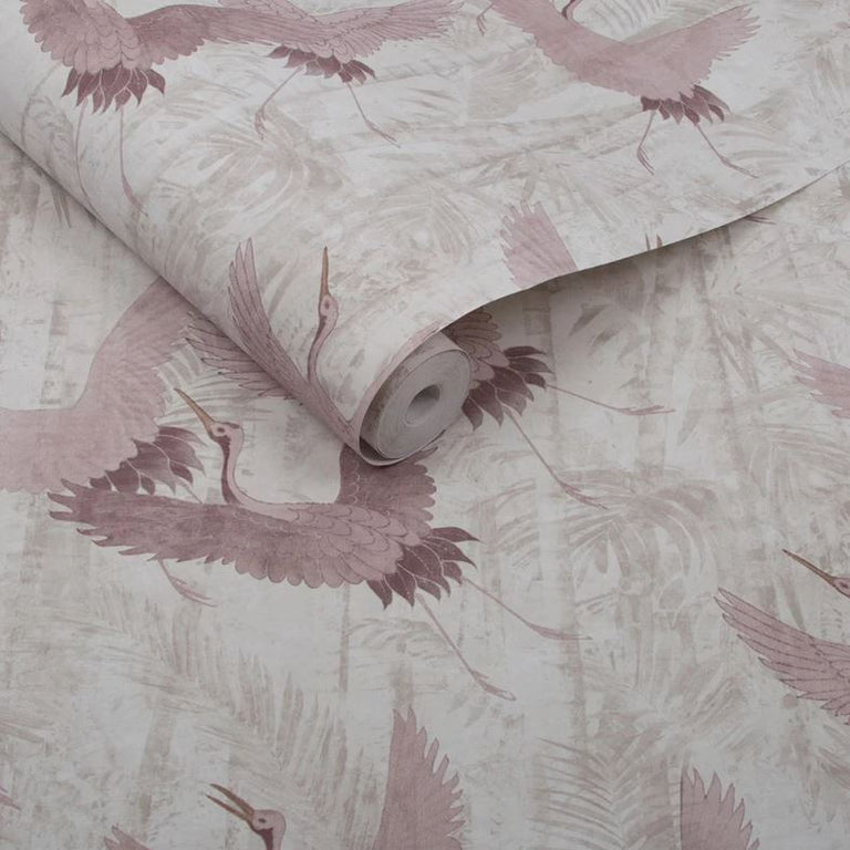 Crane Mist Wallpaper