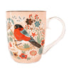 Tipperary Crystal Single Birdy Mug  Bullfinch