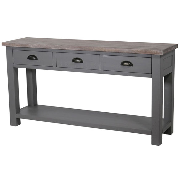 Fern Cottage Bowery Three Drawer Console Table