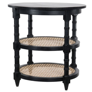 Fern Cottage Terrace Side Table With Shelf