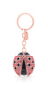 A visual representation of the Tipperary Crystal Ladybird Keyring, showcasing its playful ladybird design and whimsical charm.
