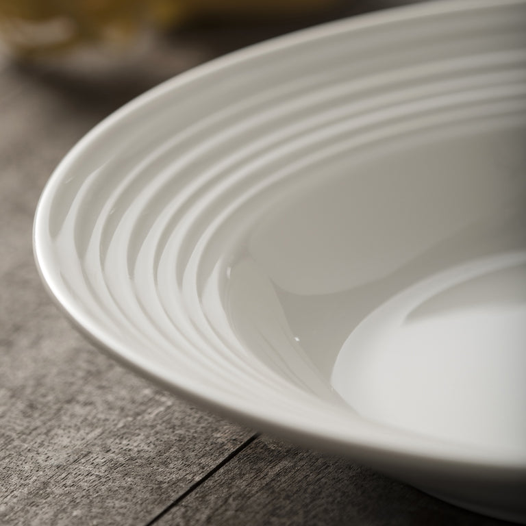 Belleek Living Ripple Pasta Dish Set of 4