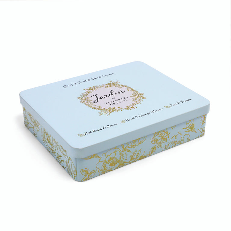 Tipperary Crystal Jardin Hand Cream Set