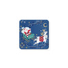 Visualize the festive charm of the Tipperary Crystal Set of 6 Christmas Coasters, each adorned with unique Christmas motifs to brighten your holiday table.